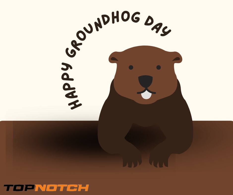 Hoping your computer issues don’t see their shadow and linger around. Top Notch is here to fix them fast! #friday #fridayvibes #fridaymotivation #groundhogday #groundhogday2024 #computerrepair #desktoprepair #technology #itsupportservices #technicians #technews