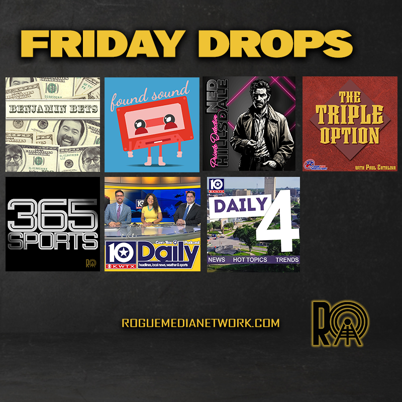 network_rogue's tweet image. Rogue Media Drops - Friday!

 View all new episodes here: bit.ly/46BiMni

Know Waco - Celebrating Episode 200!
Watch on YouTube: bit.ly/3qUSQUm
spoti.fi/3RSWxoB

Start your show with us today! bit.ly/46ITjIm