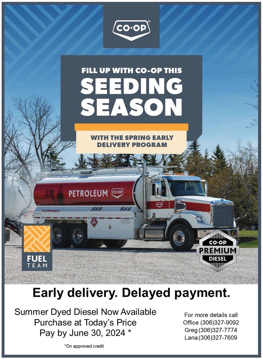 Prairie North Co-op Ag (@prairiencoopag) on Twitter photo 