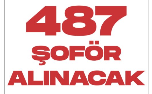 💢 Tarım Bakanlığı 487 #Şoför Alımı Şartlar ve Kontenjana Dair Tüm Detaylar Yazımızda.