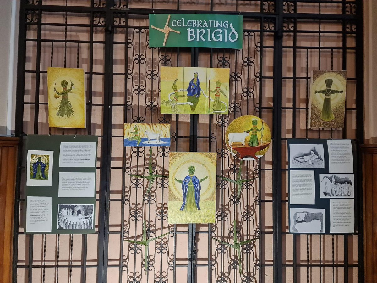 WestEcoCong's tweet photo. Celebrate #saintbrigid https://t.co/TG05RiAaxI