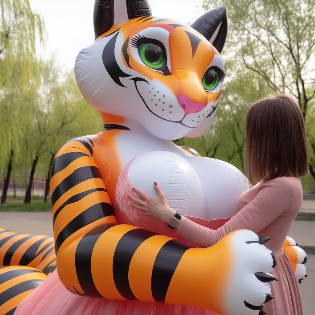 Yukiloony's tweet photo. Today's theme is groping.

I don't think I need to say any more.

#inflatable #AIgenerated https://t.co/wQVMxBwAJe