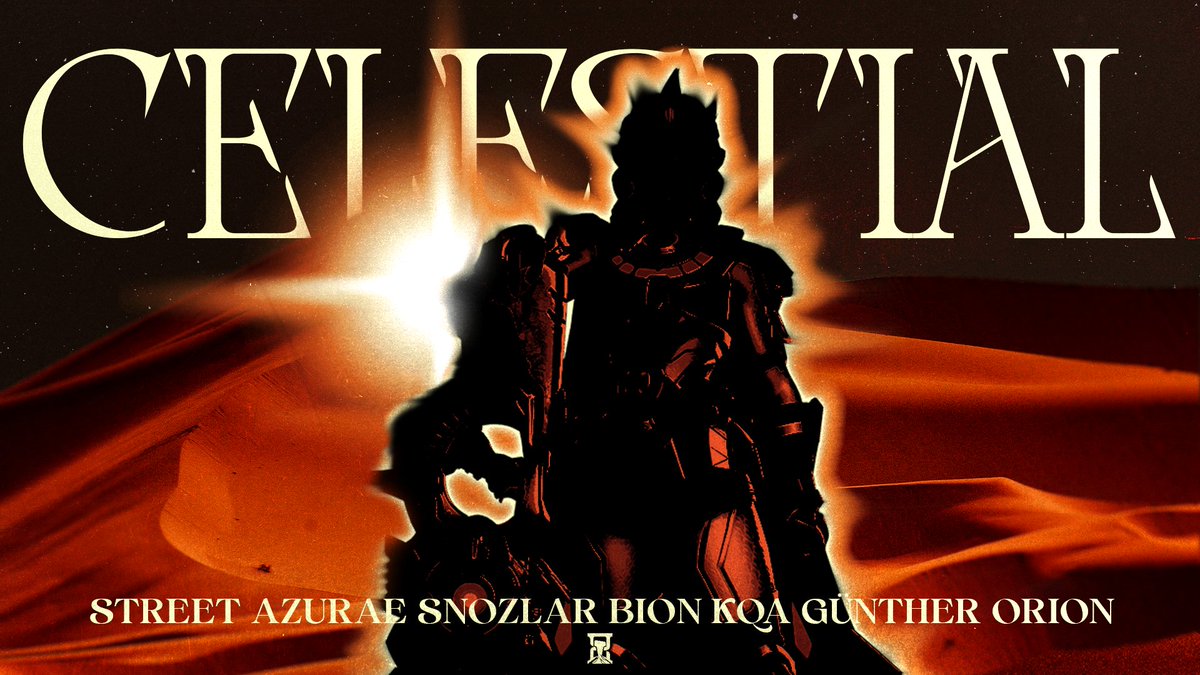 Fired up and powered by the stars.

From the cold of space, Timeless Celestial's Calling All Heroes Championship roster.

🛡 @StreetLorrd_ 
⚔ <a href="/SnailMailLuvr/">Azurae</a> 
⚔ <a href="/Snozlar/">Snozlar</a> 
⚔ @bionswrld 
💉 @KQA_ow
💉 <a href="/KongDooGunthera/">Günther</a>
💉 <a href="/Oriokine/">orion :)</a>

#ShatteredTime⏳ | #CallingAllHeroes