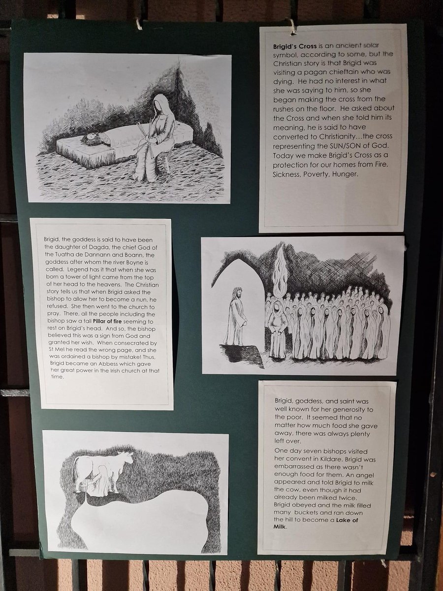 WestEcoCong's tweet photo. Celebrating Saint Brigid #westport https://t.co/6ukyBEJdcT