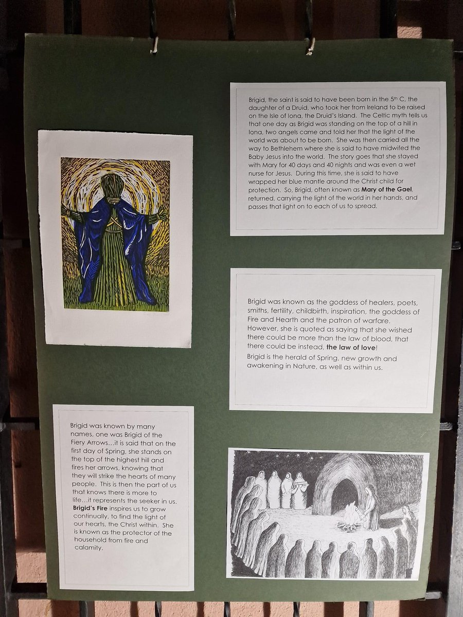 WestEcoCong's tweet photo. Celebrating Saint Brigid #westport https://t.co/6ukyBEJdcT
