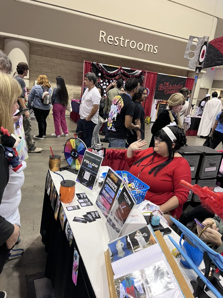 We’re here for day 2 of @megaconorlando! Come by booth CZ1102 to hang out with us, learn about cosplay, and win some free stuff!

Don’t forget we have our panel today at 5PM  in room W102B! 

#cbccosplay #cryingbutcapable 
#megaconorlando #megaconorlando2024