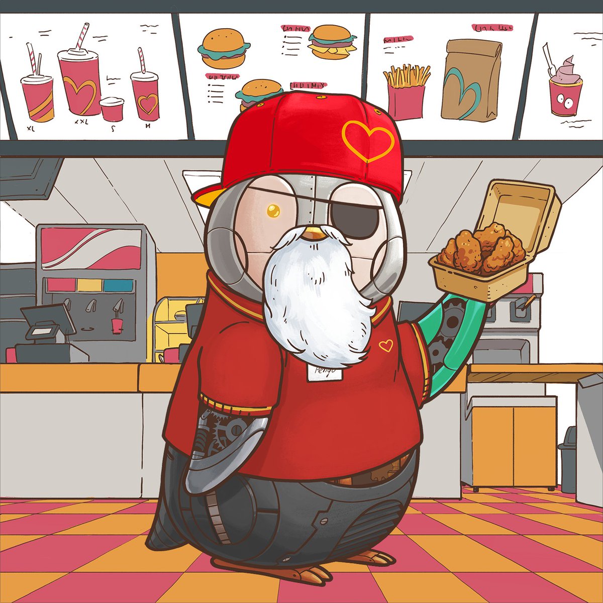 CryptsyX's tweet photo. @phillypfahmer @MadameFUD @PenguloveNFT @iamkadense 🐧🫶 the 🐐of sol. https://t.co/g0jmEyNnch