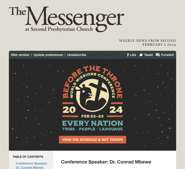 Second Presbyterian tweet media