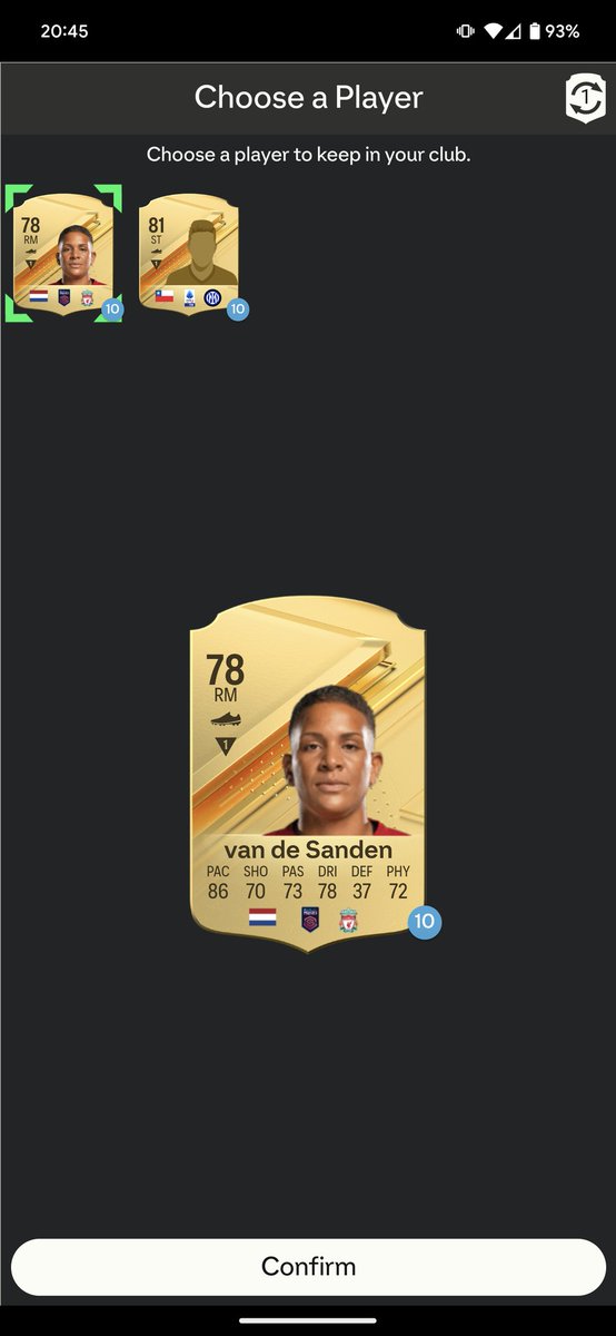 chiholam1973's tweet photo. . @EAHelp @EASPORTSFC opened the 1 of 2 TOTY Loans from the 600k TOTY elite store pack. All are coming as random and not TOTY loans? #eafc #FC24 https://t.co/pdUU5WivQy