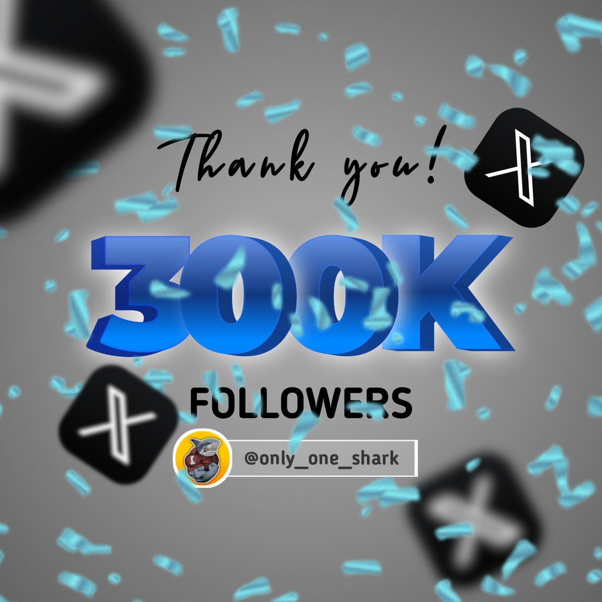 only_one_shark's tweet photo. I decided to join @odia_momoh on his #29DAYSOFDESIGN..... And today is already Day 3. π
The job was to design a Thank you Followers post. π€
Please, I'm open for corrections π https://t.co/vt9zrGhdCB