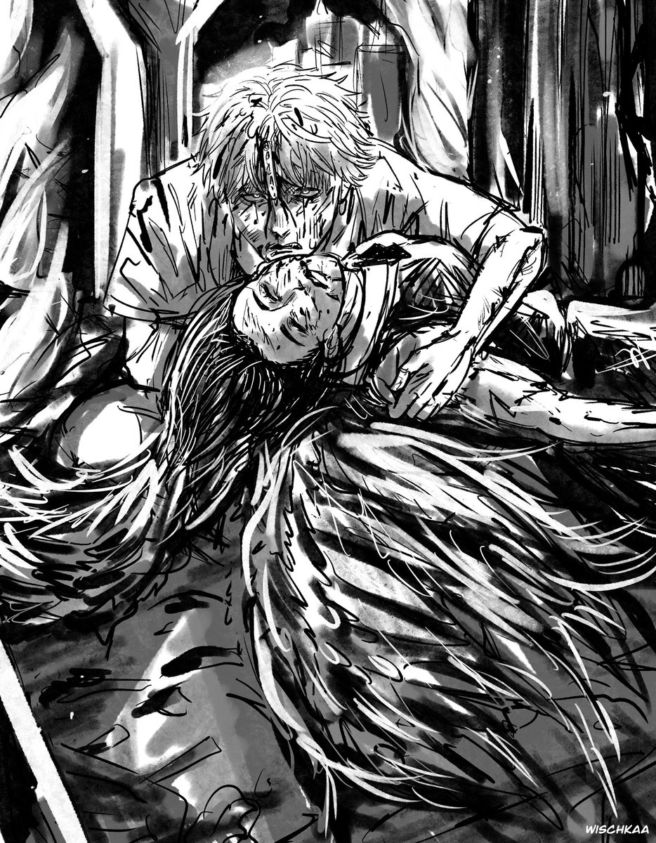 wischkaa's tweet photo. “Little Birdie.” Black and White Sketch.
#csm #chainsawman #denji #asamitaka #asaden https://t.co/4CLVaCc6gd