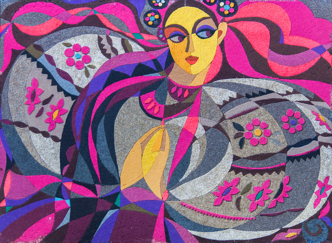 vyvilha's tweet image. today was the birthday of ukrainian visual artist lyubov panchenko. she would be 86 today but she died in april 2022 after suffering prolonged starvation during russian occupation of bucha