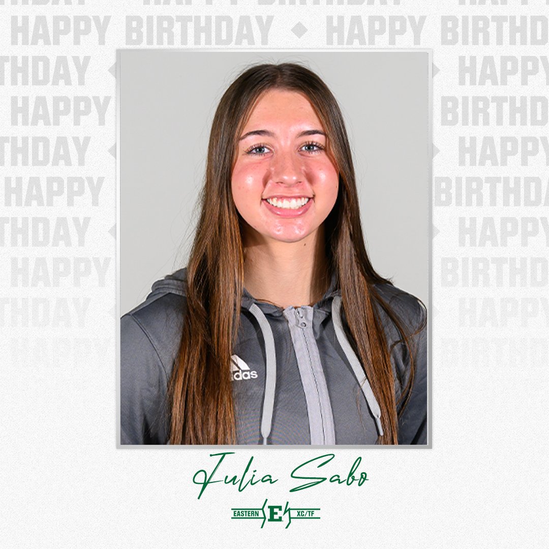 Happy Birthday to Julia Sabo!🥳

#EMUEagles | #ChampionsBuiltHere
