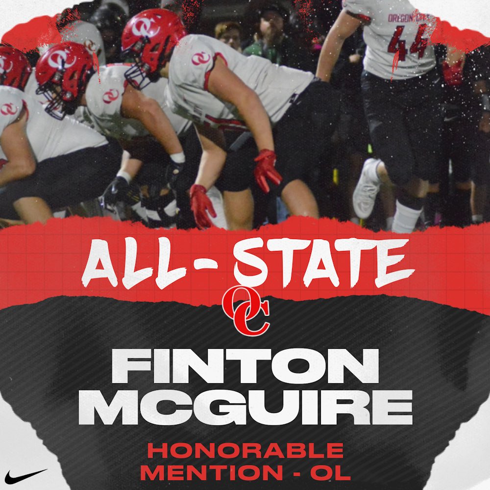 👏 Congratulations to Senior, Finton McGuire, on being named Honorable Mention All-State as an Offensive Lineman!

#GoPioneers | #BEST