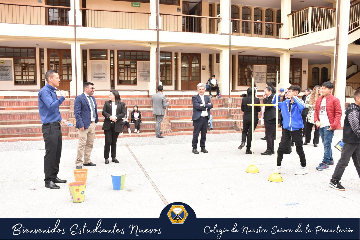 colprecentro's tweet photo. 📢Bienvenidos Estudiantes Nuevos‍👨‍👩‍👧‍👦
Estamos felices de tenerlos en nuestra Institución y deseamos que sigan disfrutando y aprendiendo en su Colegio. ¡Bienvenidos a esta gran familia Presentación!
#FamiliaPresentación #estudiantepresentación #CPC #IncioDeClases https://t.co/OMPNOxT37X