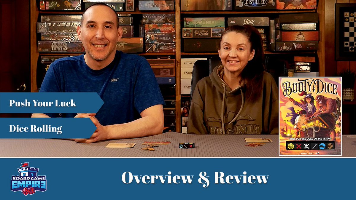 Booty Dice Overview & Review

youtube.com/watch?v=chyBAY…

#boardgameempire #Review #TopGames #BoardGames #BootyDice #MessyTableGames #BGG #boardgamenight #boardgamenights #boardgameaddict #boardgamegeeks #boardgameday #boardgamecommunity #gamenight #tabletopgame #modernboardgames