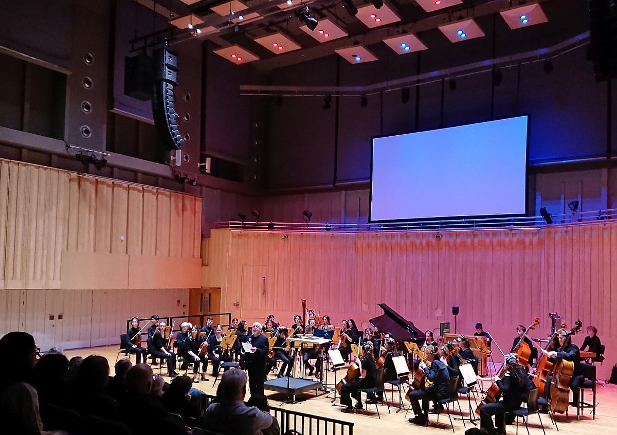 Thank you to the students of the Royal Conservatoire of Scotland <a href="/RCStweets/">Royal Conservatoire of Scotland</a> for their wonderful performance, alongside RSNO musicians, of Patrick Doyle's score for the 1927 silent movie, "It". An evening of wonder in the New Auditorium <a href="/GCHalls/">GlasgowConcertHalls</a>.