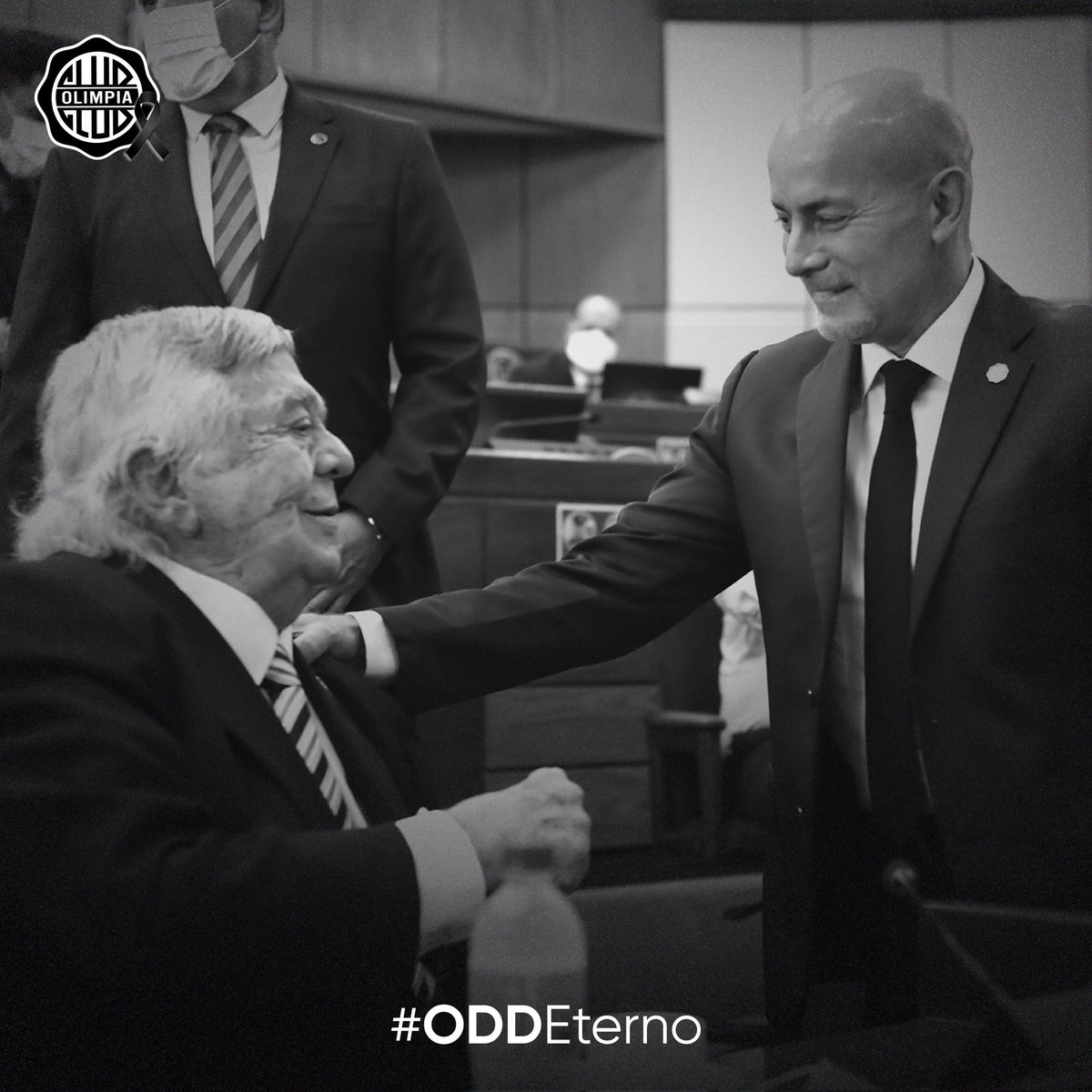 Miguel_CardonaH's tweet photo. Osvaldo Domínguez Dibb, el más Olimpista de todos.

Eterno Presidente, demostraste tu amor incondicional e incomparable al Club y llenaste de Gloria al fútbol paraguayo.

¡Tu legado nunca será olvidado!

#𝗢𝗗𝗗Eterno 1940 ⸺ y para siempre. https://t.co/GvlHgzLs7x