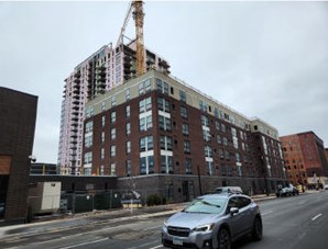 aflciohit's tweet photo. Construction Update: Ladder 260 in Minneapolis, MN is well underway! This project, built with 100% union labor, will bring 90 affordable apartments to the downtown area.

#aflciohit #Minneapolis #affordablehousing https://t.co/ijSfzt5bw4