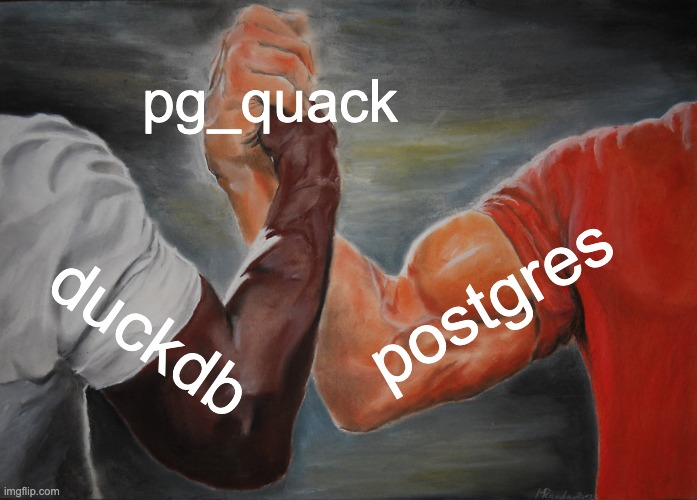 pgxman's tweet photo. https://t.co/VkI785fha4
🦆 duckdb in Postgres 🐘 https://t.co/XRnHI7DKM0