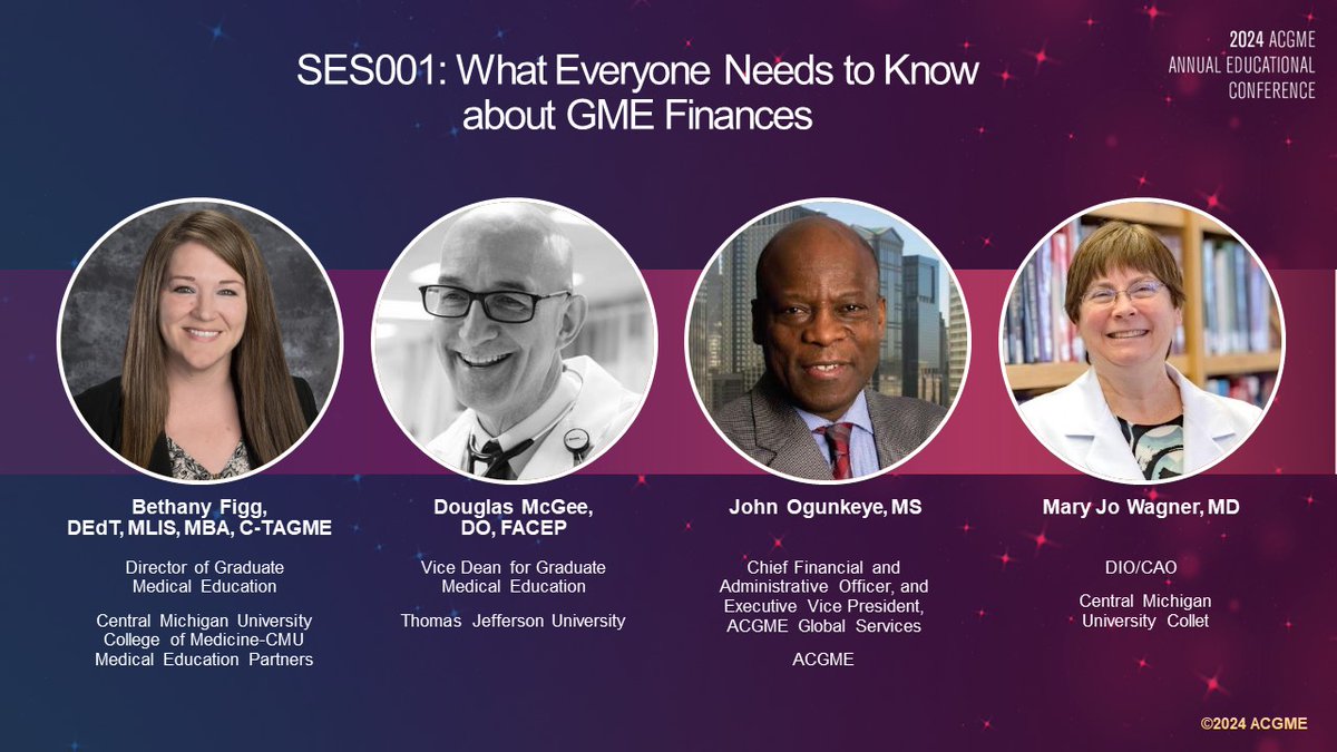 acgme's tweet photo. Understanding #GME funding is critical to successful program planning and management. #ACGME2024 featured plenary SES001 will provide a comprehensive overview of the GME funding basics and review common funding sources, the CMS “cap” on GME funding, and various CMS funding streams. Learn more and register before the Feb. 16 deadline: https://t.co/MXTs5wcGU8