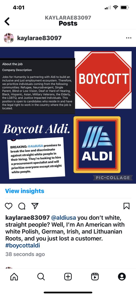 #boycottaldi