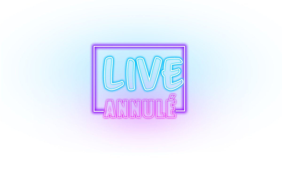 Coucou tout le monde Je suis super fatigué du coup pas de live ce soir je pense en faire un demain à la place je vous tiens au jus 😉