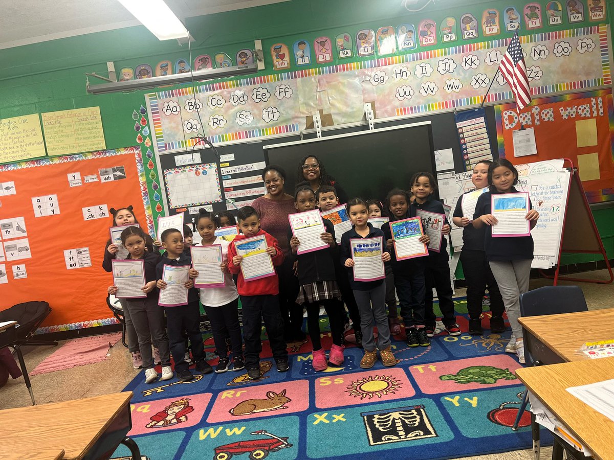 We have published authors in Dr. Duckett’s first grade class! Congratulations Eagle Scholars.