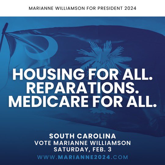 Vote, South Carolina! #SmashTheMachine #Marianne2024