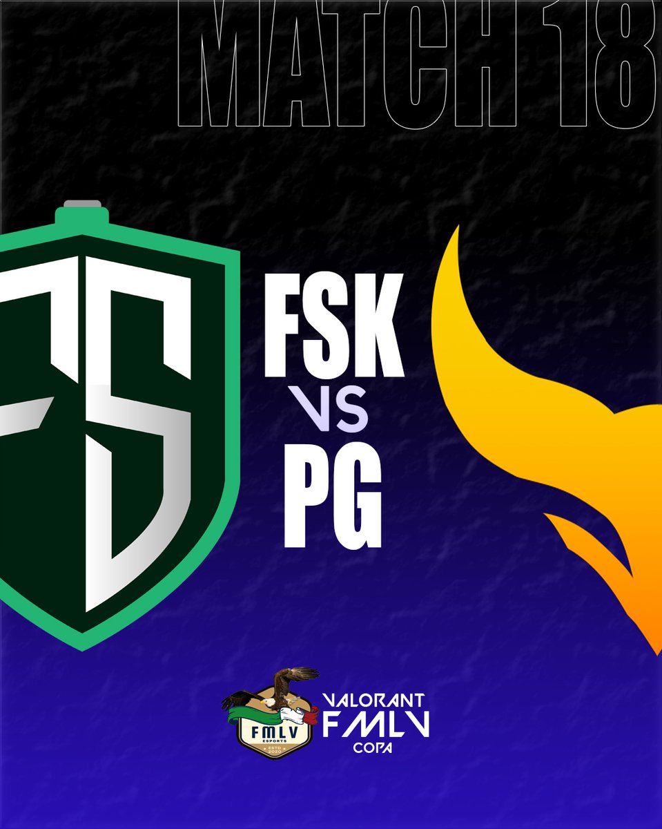 Match del dia de hoy 🏆

<a href="/FiveStack_5/">🔋 Five Stack 🔋</a> 🆚 <a href="/Primordials_G/">Primordials</a> 

Transmision en vivo 🟣
Horario: 7:00 PM CDMX ⏱️
twitch.tv/fmlvesports

🎙️ @Kiresito1 

#VALORANT #TWITCH #FMLCUP3