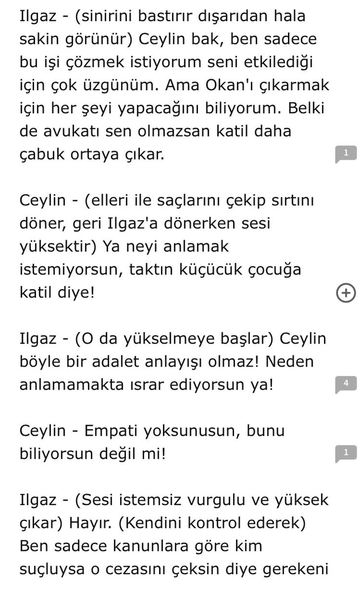 İki fragmanı da beğendim, özellikle başındaki konuşma #hangimizinadaleti ‘ndeki bu çatışmayı anımsattı bakalım burada nasıl çözecekler #yargı