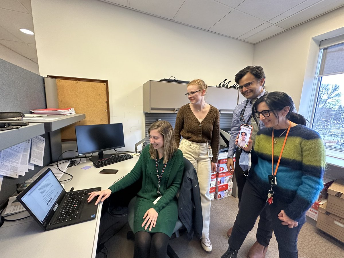 That Friday afternoon excitement for a manuscript submission! This team worked so hard on this research project and we couldn’t be more proud to celebrate this milestone!