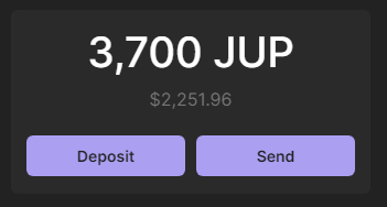 I'm giving away (fr this time) 100 $JUP if this tweet hits 50 RTs 
🪐🪐
For every 50 RTs I'll pick another winner

50 RTs -> (1) 100 $JUP winner
100 RTs -> (2) 100 $JUP winners 

Must follow me and RT/Fav this tweet
Post wallet address below to get picked 👇👇

Winner at 10PM EST