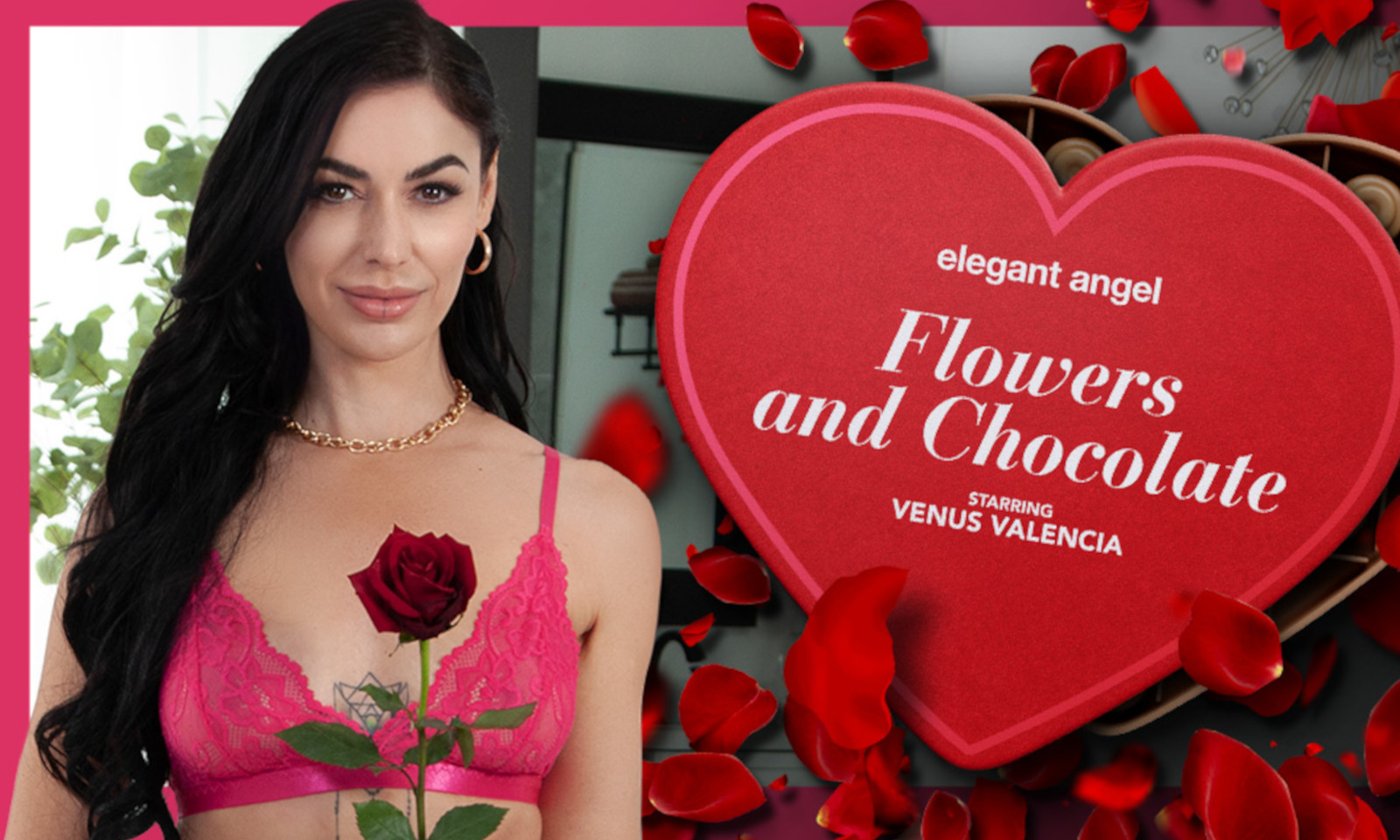 AVN Media Network on X: Elegant Angel Celebrates Valentines Day With Venus  Valencia t.coLEzOGwoxW3 t.co4wI8zfdam1  X