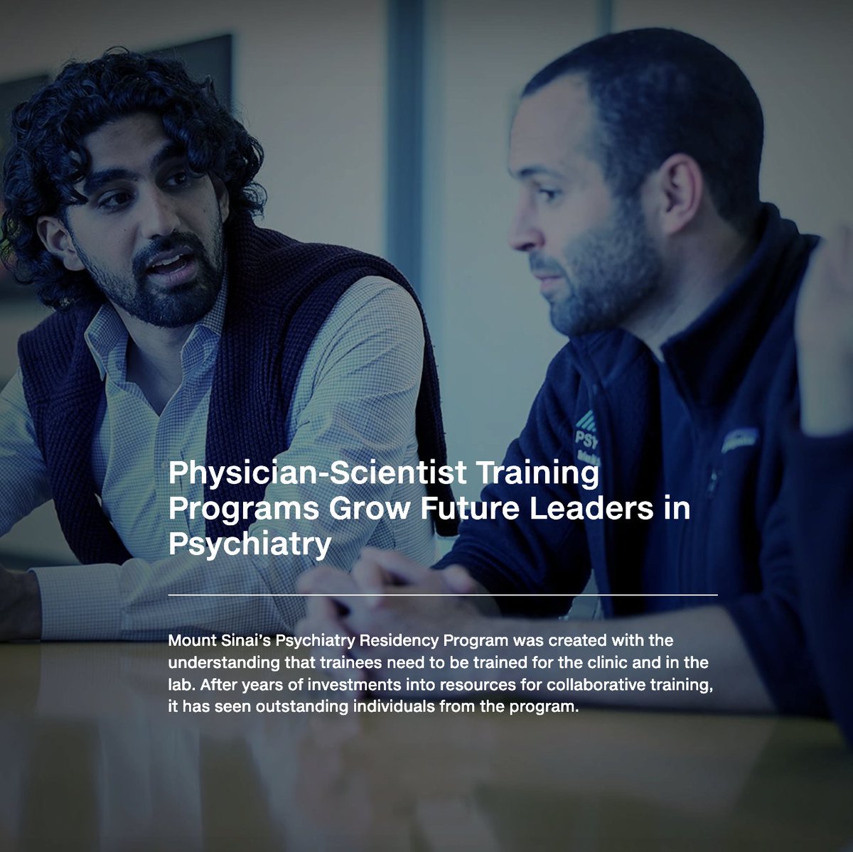 Friedman Brain Institute (@sinaibrain) on Twitter photo OUT NOW! The 2024 Psychiatry Specialty Report. In “Physician-Scientist Training Programs Grow Future Leaders in Psychiatry”, <a href="/MountSinaiPsych/">Mount Sinai Psychiatry</a> shines a spotlight on four current trainees👉<a href="/deepak_kaji/">Deepak Kaji</a> <a href="/brittanymccoymd/">Brittany McCoy, MD</a> <a href="/M1Rizk/">Mina Rizk</a> & <a href="/BrianMSweis/">Brian Sweis</a> LEARN MORE➡️ reports.mountsinai.org/article/psych2… OUT NOW! The 2024 Psychiatry Specialty Report. In “Physician-Scientist Training Programs Grow Future Leaders in Psychiatry”, <a href="/MountSinaiPsych/">Mount Sinai Psychiatry</a> shines a spotlight on four current trainees👉<a href="/deepak_kaji/">Deepak Kaji</a> <a href="/brittanymccoymd/">Brittany McCoy, MD</a> <a href="/M1Rizk/">Mina Rizk</a> & <a href="/BrianMSweis/">Brian Sweis</a> LEARN MORE➡️ reports.mountsinai.org/article/psych2…