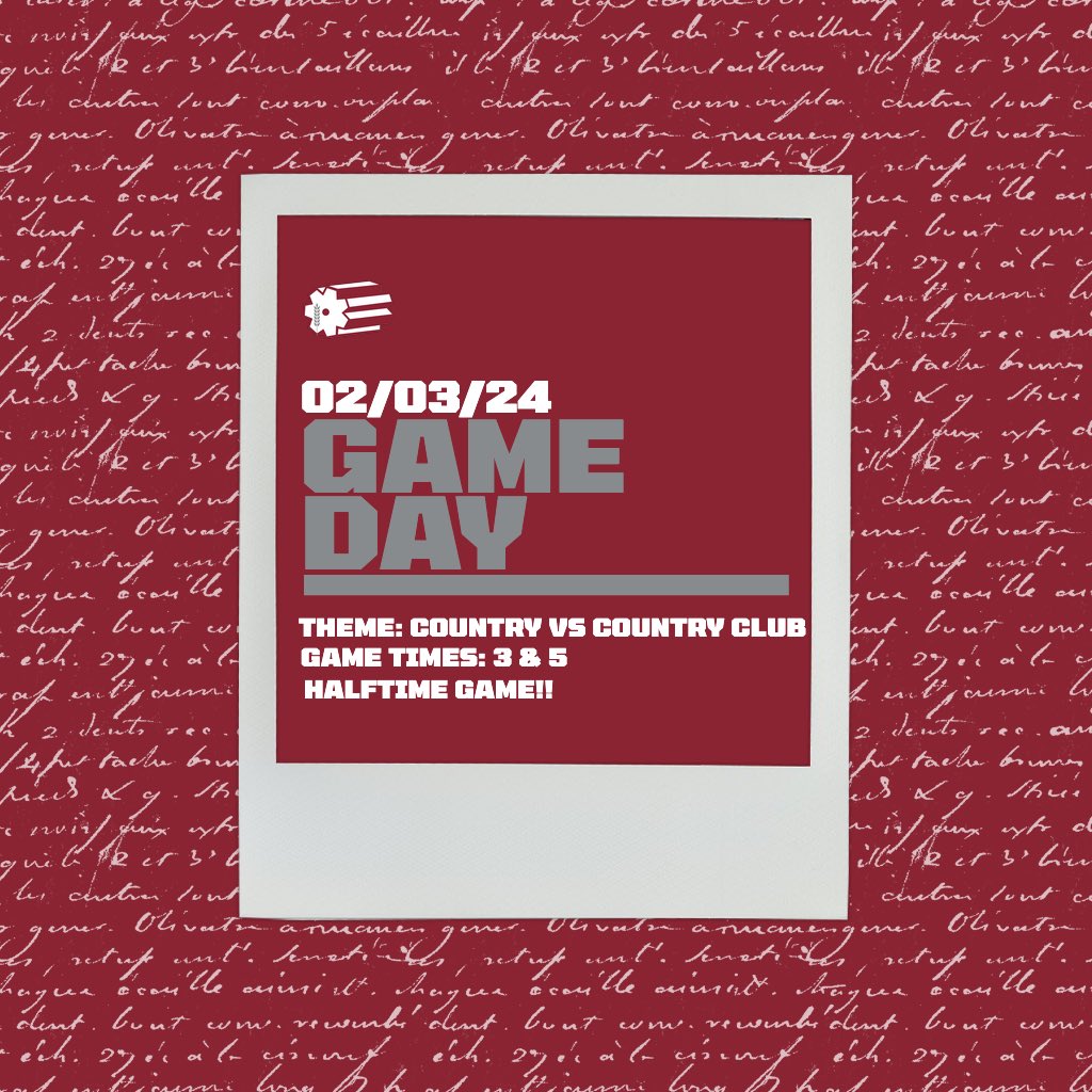 RAHHH Thresher Game Tomorrow!!
Come out and support!
Theme:Country vs Country club
🚨HALFTIME GAME🚨
#rollon #StoneZone