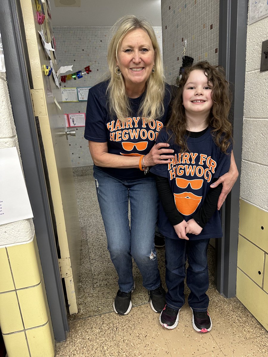 Being supportive ….Hairy For Hegwood!!  #Allin #PrideandExcellence #PHEARCE