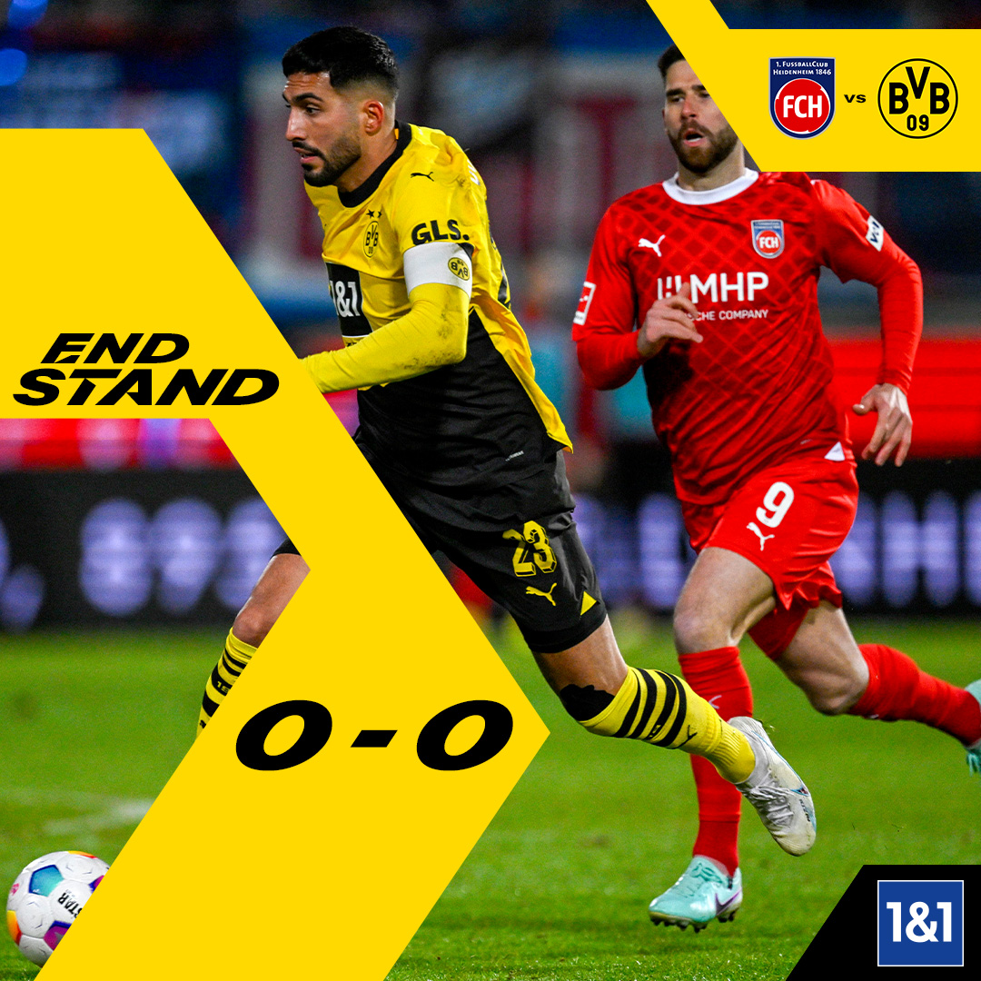 BVB's tweet photo. Nullnummer in Heidenheim. #FCHBVB https://t.co/3xIfyAXr3e