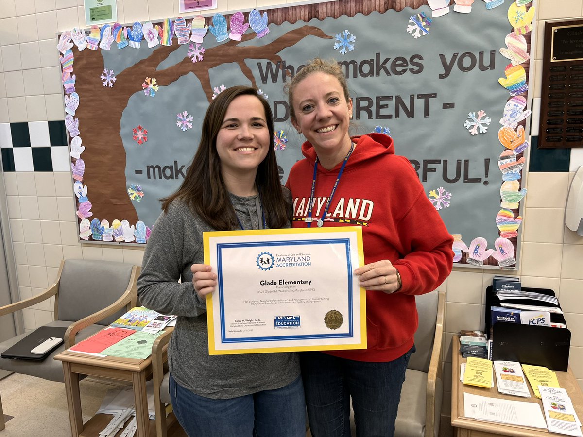 Glade is Accredited and we are so proud!! 😊