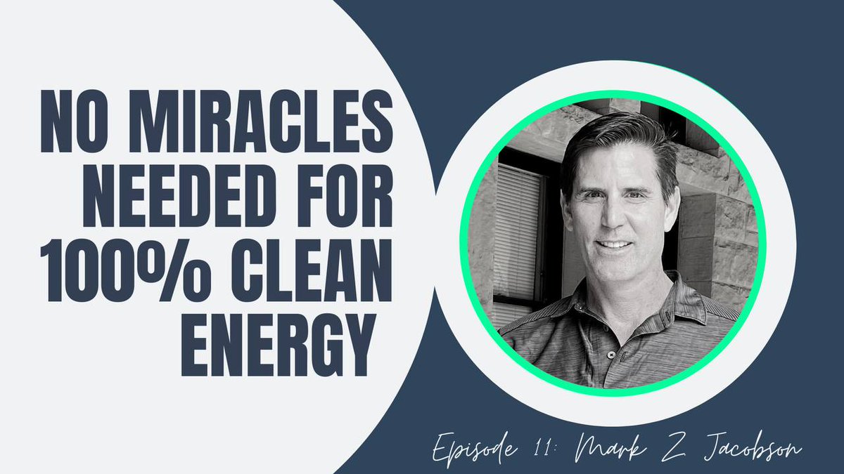 The technologies we need to solve the environmental problem exist today. Listen in as Aston co-founder and CEO @GregWRobinson sits down with author and Stanford professor @mzjacobson to discuss them ⬇️ youtu.be/yjd320VVbyU?si…