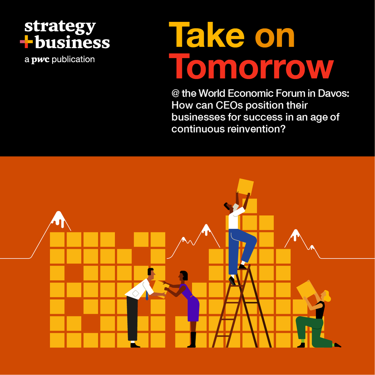 The latest episode of the #TakeOnTomorrow is here, featuring an in-depth discussion on @PwC's Global #CEOSurvey. Join us as we analyze perspectives of 4,700 CEOs, uncovering strategies for success in an ever-changing business environment. 

🎧Tune in now! pwc.to/3u64f5m
