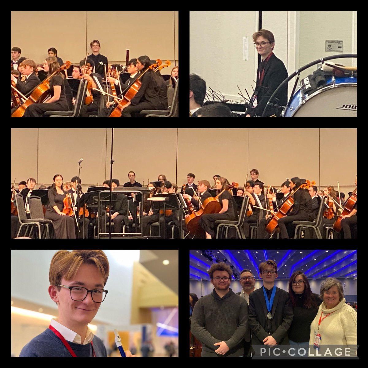 What a time at the #OMEAPDC 
David played his third and last time with All State Orchestra and sounded fantastic.  <a href="/OmeaExecDir/">OMEAExecDir</a> <a href="/LakeBands/">Lake Bands</a> <a href="/OMEAOhio/">OMEA - Ohio</a> What a wonderful opportunity for these talented musicians from all over the state!