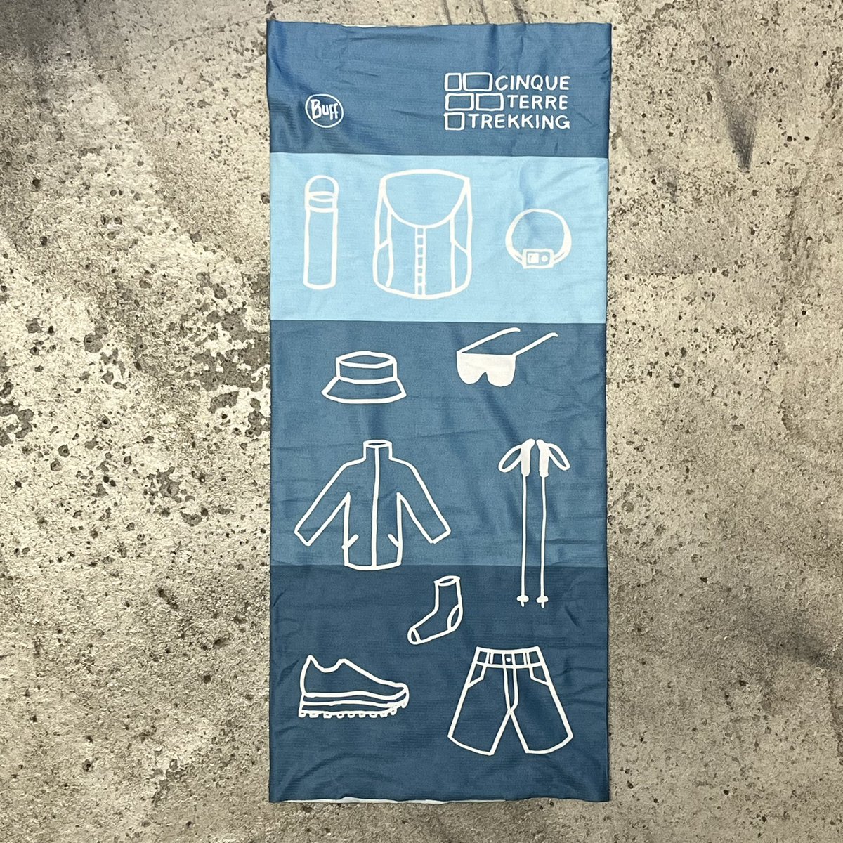 CinqueterreTrek's tweet image. Our new custom @buffofficial design is now available, online and at our shop in Manarola

#buff #custom #custombuff #cinqueterretrekking #neckwear #headwear #multifunctional #handdrawn #newarrivals #shoplocal