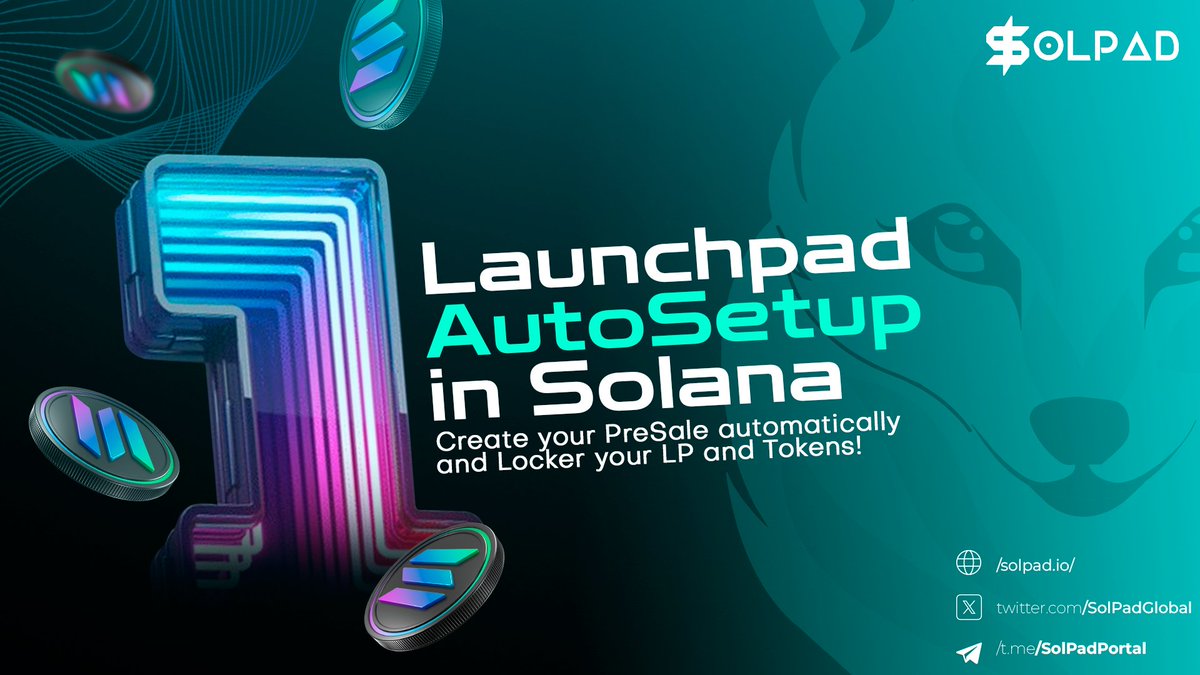 SOLPAD #SPAD | The Future Of Decentralized Funding tweet media