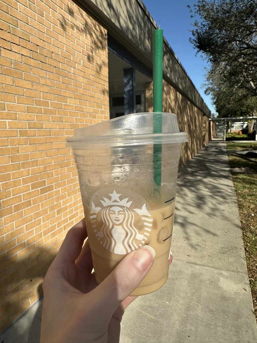A student brought me a coffee this morning. What a way to start off Kindness month! <a href="/SeaGateES/">Sea Gate Elementary</a>