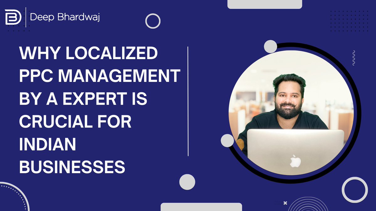 ideepbhardwaj's tweet photo. 🚀 Boost your business with localized PPC strategies tailored for the Indian market! 🇮🇳

Unlock the power of expert PPC management with #DeepBhardwaj: 

Dive into our blog: [https://t.co/SwscDSveNz]

#PPCIndia #DigitalMarketing  #IndianBusiness #LocalPPC https://t.co/w5qKRC72Zg