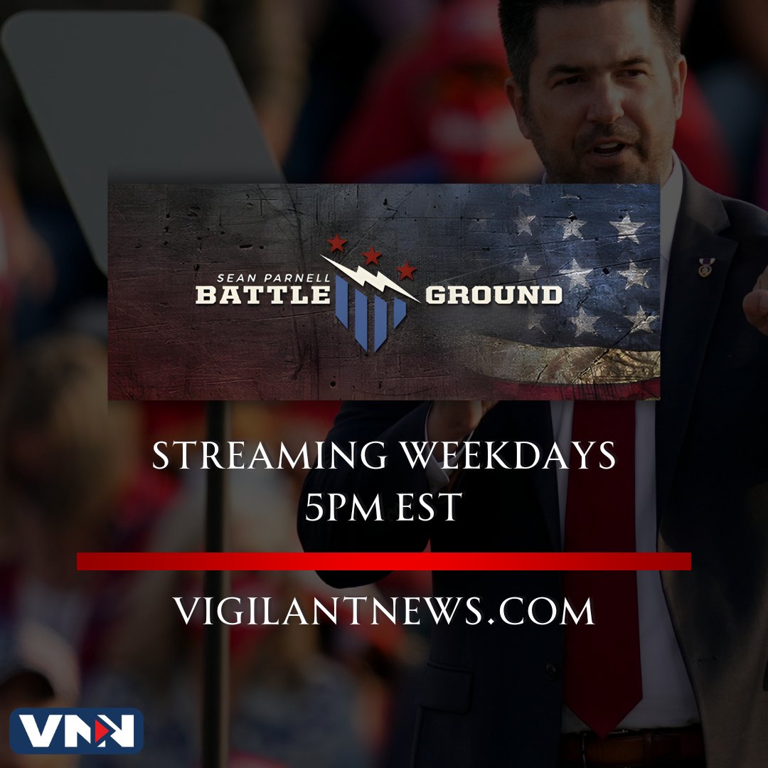 rifttv's tweet image. 🇺🇸 Don't miss out on the insightful conservative discussions happening on #BattleGroundLive with the amazing host @SeanParnellUSA 🎙️ Tune in for thought-provoking perspectives and engaging conversations. Watch on vigilantnews.com/live/ #ConservativeTalk