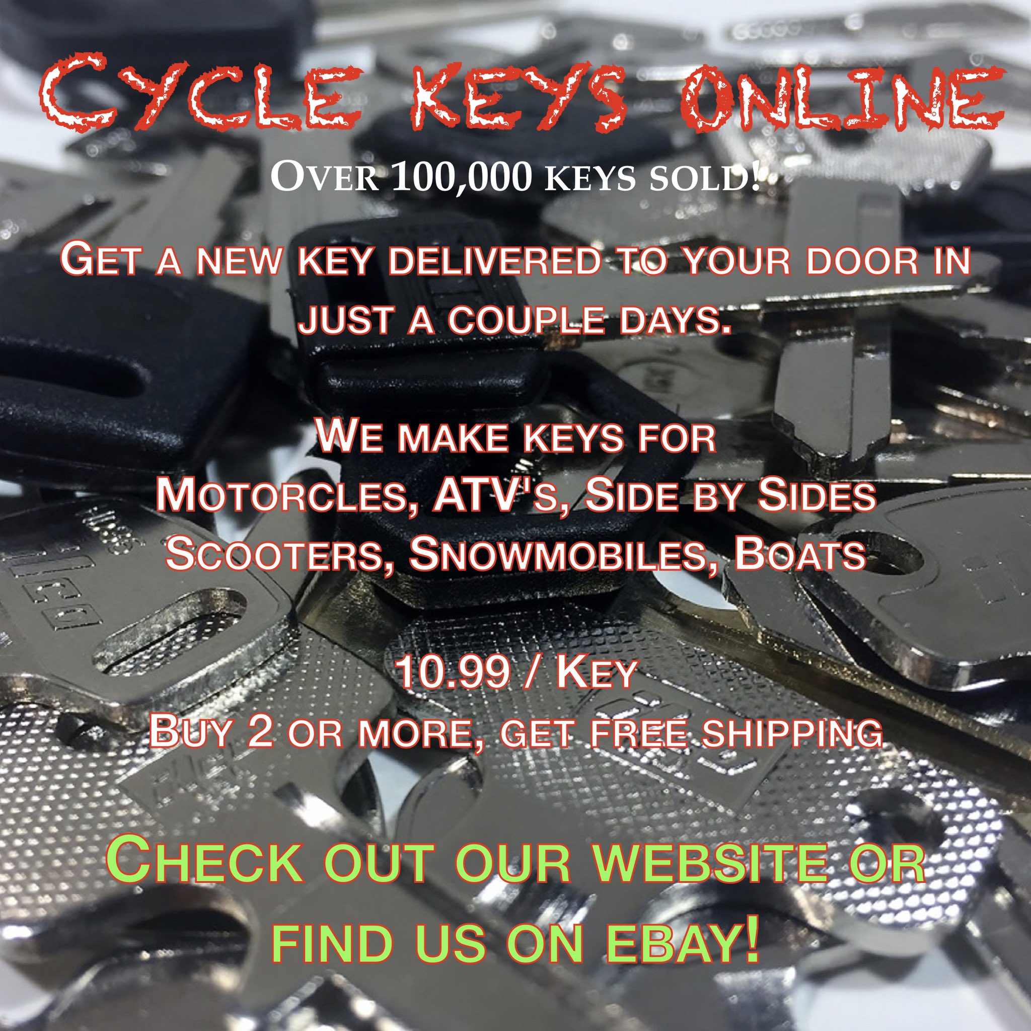 Cycle cheap keys online
