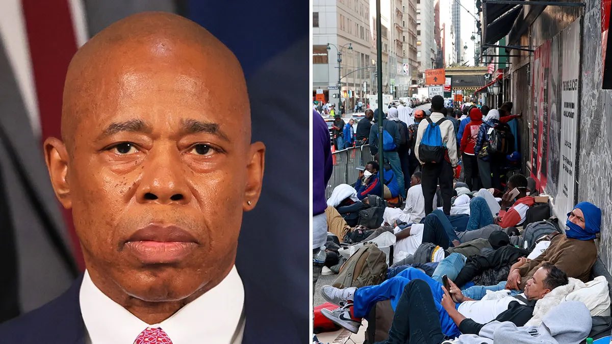 nicksortor's tweet photo. ❗️ NEW: NYC has launched a $53 MILLION program to hand out pre-paid credit cards to illegal immigrants

Absolute lunacy.

Illegal migrant families will get up to $1,000 PER MONTH on these cards.

And that’s in ADDITION to their free luxury hotel rooms.

When does this BS end?! https://t.co/ATxDgel5Dd