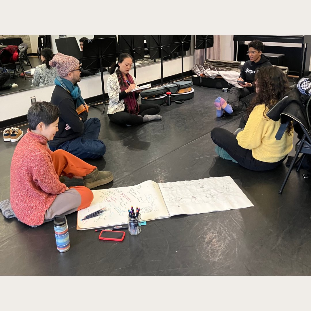 We are thrilled to have launched the Bloodlines Interwoven Festival initiative! Our Festival artistic director @kaorufue is leading multiple residencies at our center in NYC, with the first underway as of this week.